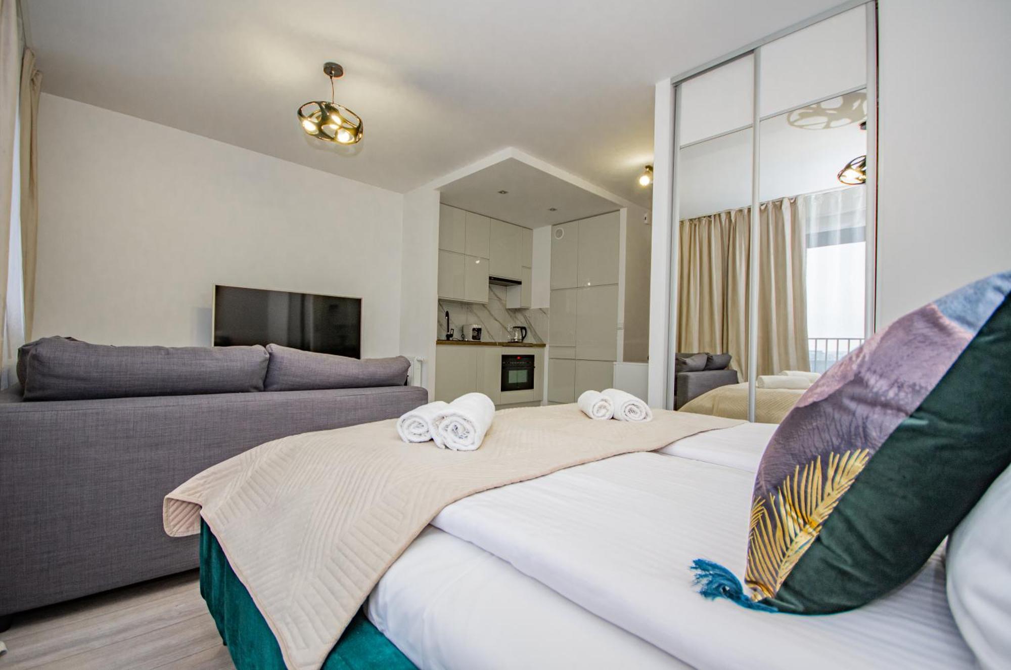 Inpoint Zablocie Modern Apartments For Work&Travel คราคูฟ ภายนอก รูปภาพ