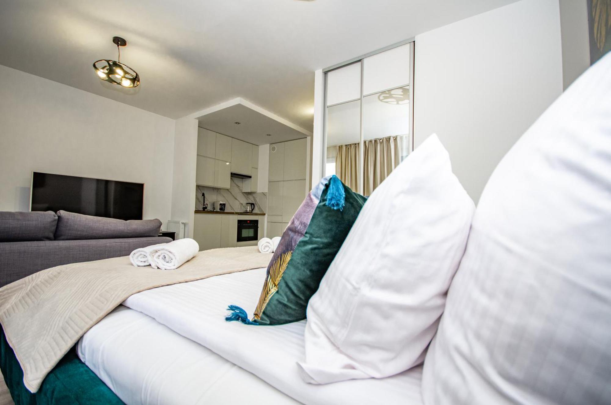 Inpoint Zablocie Modern Apartments For Work&Travel คราคูฟ ภายนอก รูปภาพ